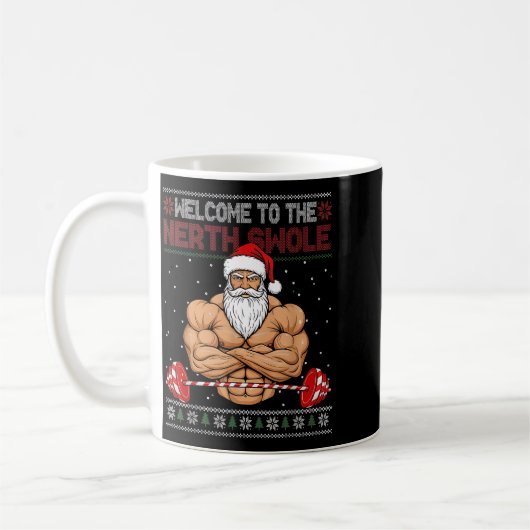 Christmas Workout Welcome To North Swole Xmas Gym  Koffiemok (Links)