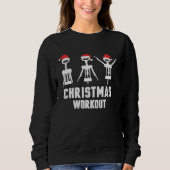 Christmas workout  wine trui (Voorkant)