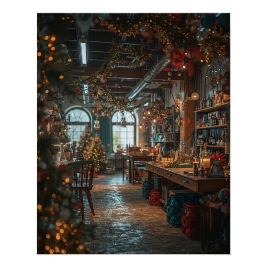 Christmas Workshop Poster (Voorkant)