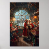 Christmas Workshop with Santa and Mrs Claus Poster (Voorkant)