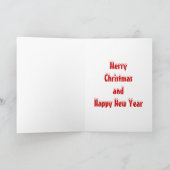 Christmas Worm Kaart (Binnen)