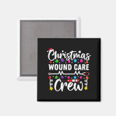 Christmas Wound Care Crew Nurse Xmas Nursing Rn Lp Magneet (Voorkant / Achterkant)