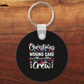 Christmas Wound Care Crew Nurse Xmas Nursing Rn Lp Sleutelhanger (Voorkant)