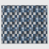 Christmas Wra[[ing Paper Retro Vibes Cadeaupapier (Vlak)