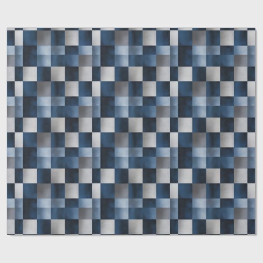 Christmas Wra[[ing Paper Retro Vibes Cadeaupapier (Vlak)