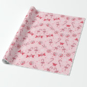 Christmas wrap cadeaupapier (Uitgerold)