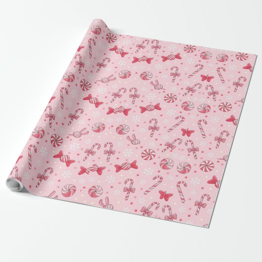 Christmas wrap cadeaupapier (Uitgerold)