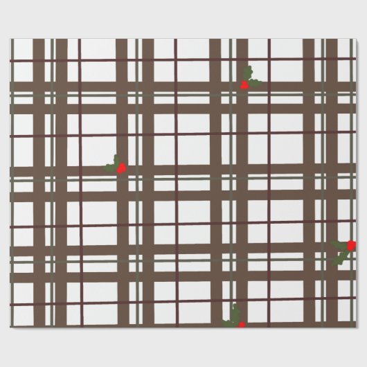 Christmas wrap cadeaupapier (Vlak)