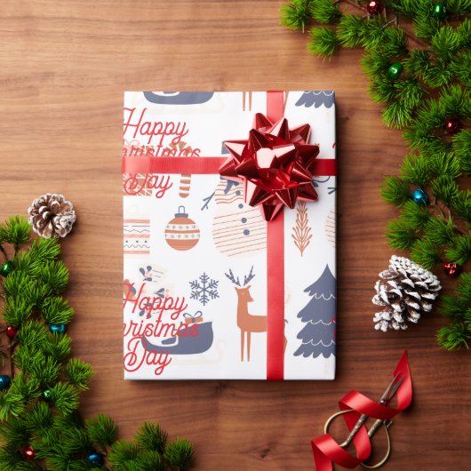 Christmas Wraping Paper Cadeaupapier (Feestdagen Geschenken)