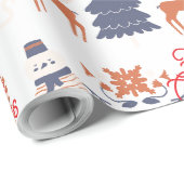 Christmas Wraping Paper Cadeaupapier (Rol Hoek)