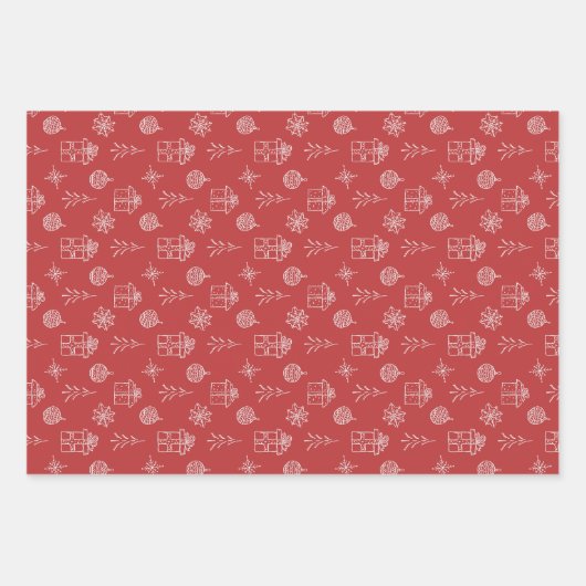 Christmas wrapping paper  (Voorkant)