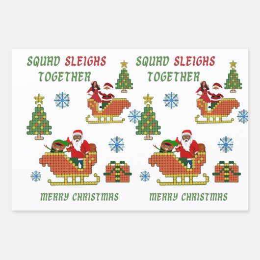 Christmas Wrapping Paper (Voorkant)