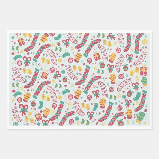 Christmas Wrapping Paper Bundle – Holiday winter  (Voorkant 2)