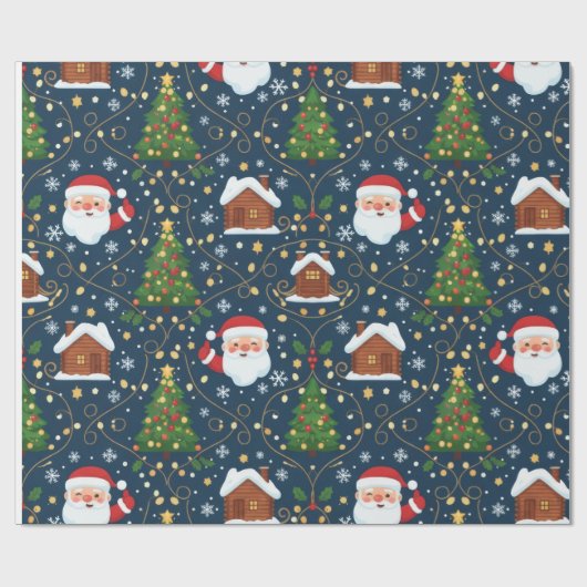 Christmas Wrapping Paper Cadeaupapier (Vlak)