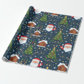 Christmas Wrapping Paper Cadeaupapier (Uitgerold)