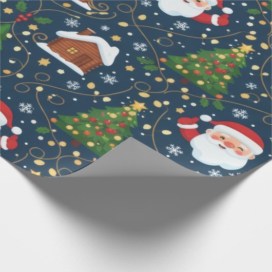 Christmas Wrapping Paper Cadeaupapier (Hoek)