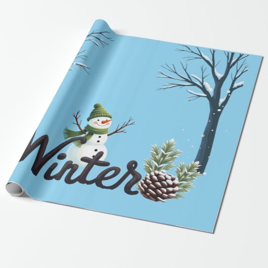 Christmas Wrapping Paper Cadeaupapier (Uitgerold)