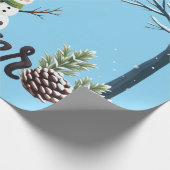 Christmas Wrapping Paper Cadeaupapier (Hoek)