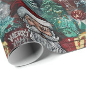 Christmas Wrapping Paper Cadeaupapier (Rol Hoek)