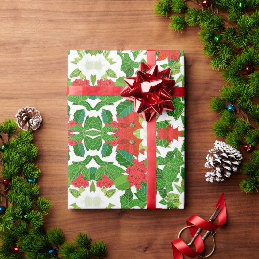 Christmas   wrapping paper cadeaupapier (Feestdagen Geschenken)
