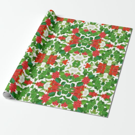 Christmas   wrapping paper cadeaupapier (Uitgerold)