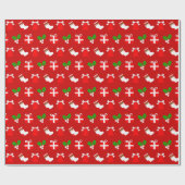 Christmas Wrapping Paper Cadeaupapier (Vlak)