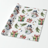 Christmas Wrapping Paper Cadeaupapier (Uitgerold)
