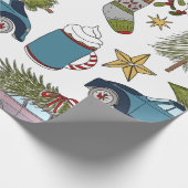 CHRISTMAS WRAPPING PAPER  CADEAUPAPIER (Hoek)