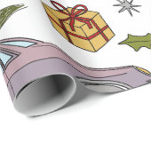 CHRISTMAS WRAPPING PAPER  CADEAUPAPIER (Rol Hoek)