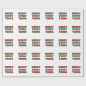 Christmas Wrapping Paper Cadeaupapier (Vlak)