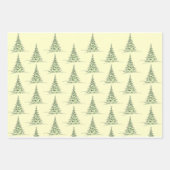 Christmas Wrapping Paper Flat Sheet Set of 3 (Voorkant 3)