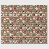 Christmas Wrapping Paper for Cat Lovers Cadeaupapier (Vlak)
