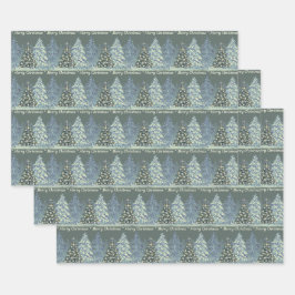 Christmas Wrapping Paper -Forest in Winter