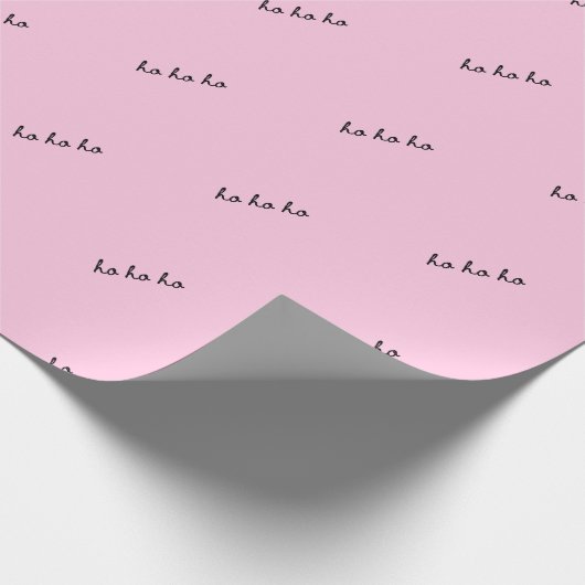 Christmas wrapping paper ho ho ho manly blue cadeaupapier (Hoek)