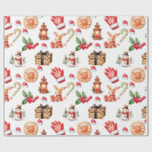 Christmas wrapping paper in Harmony Cadeaupapier (Vlak)