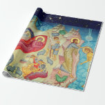 CHRISTMAS WRAPPING PAPER NATIVITY SCENE CADEAUPAPIER<br><div class="desc">NATIVITEIT</div>