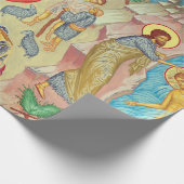 CHRISTMAS WRAPPING PAPER NATIVITY SCENE CADEAUPAPIER (Hoek)