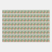 Christmas Wrapping Paper -Santa & Reindeer (Voorkant 3)