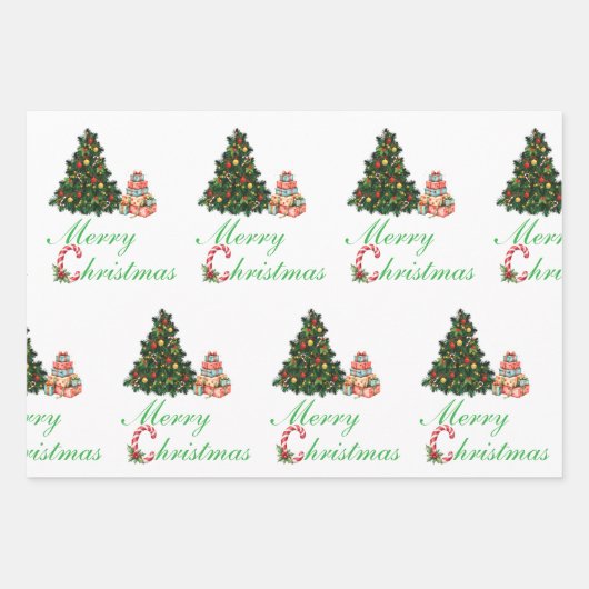 Christmas Wrapping Paper Set (Voorkant 2)
