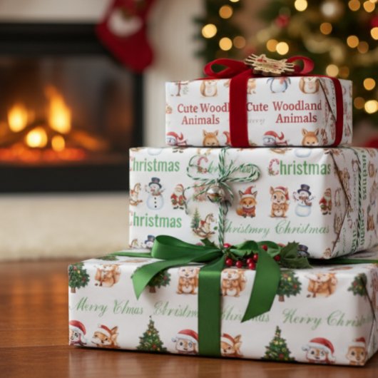 Christmas Wrapping Paper Set