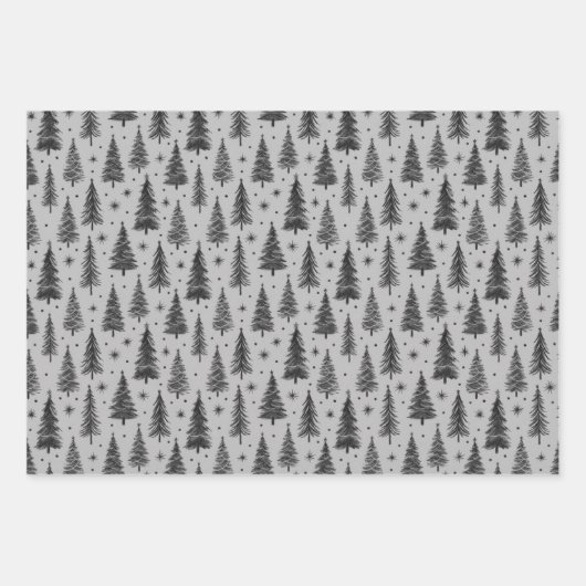 Christmas Wrapping Paper Set of 3 Designs (Voorkant)