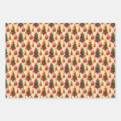 Christmas Wrapping Paper Set of 3 Designs (Voorkant 2)