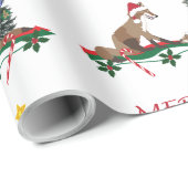 Christmas wrapping paper, wildlife  cadeaupapier (Rol Hoek)