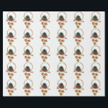 Christmas Wreath 2 White Wrapping Paper Cadeaupapier<br><div class="desc">Papierafwerking: papier met matte vulling Zorg ervoor dat elk geschenk dat u geeft een laag liefde heeft door eigen papier te maken. Ons pakpapier is verkrijgbaar in vier soorten Premium-papier en verschillende formaten van vijf, en biedt al uw behoeften aan cadeauverpakking - want de presentatie is net zo belangrijk als...</div>