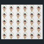 Christmas Wreath 2 White Wrapping Paper Cadeaupapier<br><div class="desc">Papierafwerking: papier met matte vulling Zorg ervoor dat elk geschenk dat u geeft een laag liefde heeft door eigen papier te maken. Ons pakpapier is verkrijgbaar in vier soorten Premium-papier en verschillende formaten van vijf, en biedt al uw behoeften aan cadeauverpakking - want de presentatie is net zo belangrijk als...</div>