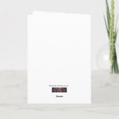 Christmas Wreath Card Kaart (Achterkant)