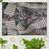 ***CHRISTMAS WREATH** CHRISTMAS TOWEL THEEDOEK (Gevouwen)