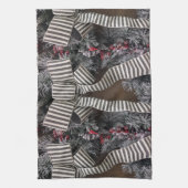 ***CHRISTMAS WREATH** CHRISTMAS TOWEL THEEDOEK (Verticaal)