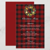 CHRISTMAS WREATH | HET MENU CHRISTMAS (Voorkant / Achterkant)