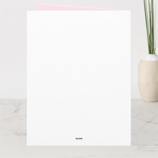 Christmas Wreath Leopard Kaart (Achterkant)